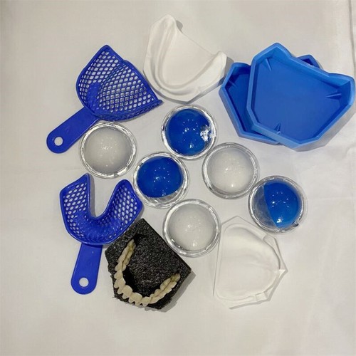 Diy denture kit full set - set, teeth