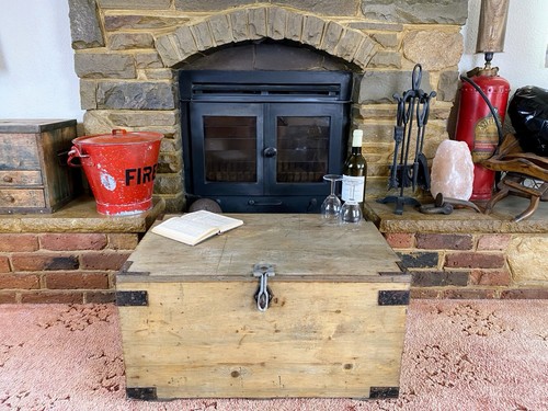 Gpo pine chest vintage wooden - gpo,