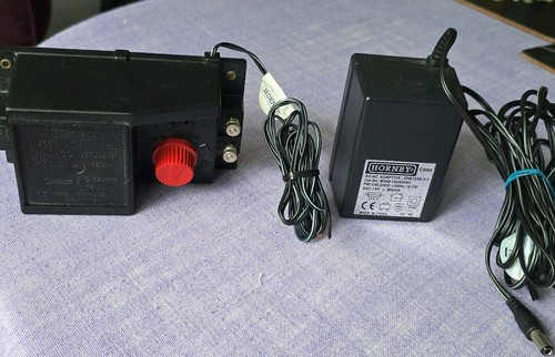 Hornby transformer and train - transformer,