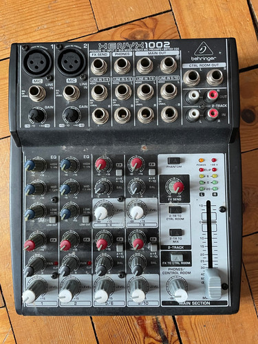 Behringer xenyx 1002 analogue - behringer,