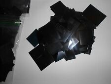 Stamps Showgard Mounts Used.200+ assorted sizes stamps mounts black color. Clean