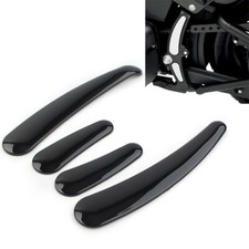 Curved Swingarm Frame Insert Set For Harley Softail Models 2008-up Plastic 4Pcs