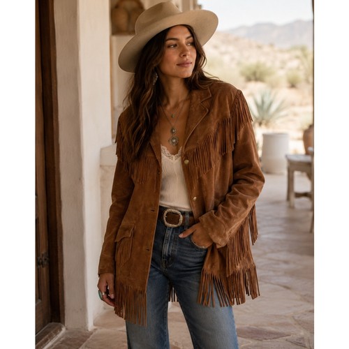 Vintage ralph edwards suede - edwards,