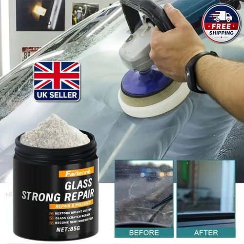 Glass scratch repair powder - scratch,