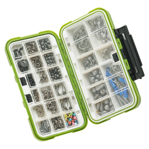 397pcs texas rig tackle kit - texas,
