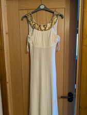 Sherri Hill White And Gold