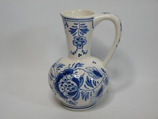 Delft Signed D P Ewer Pitcher