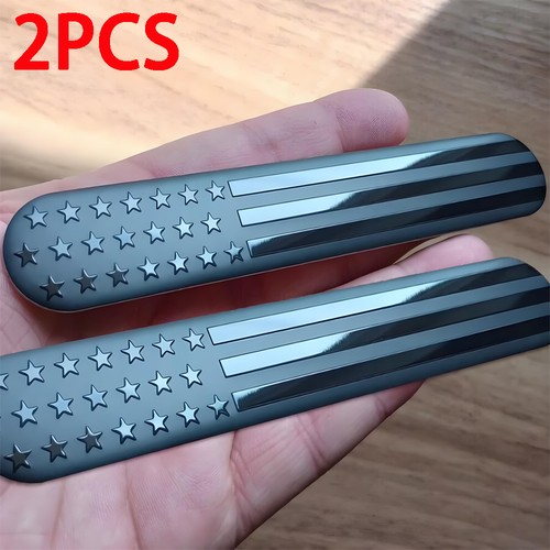 American flag metal - 2×,