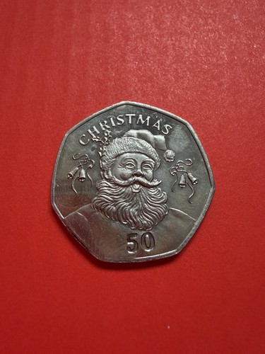 2017 gibraltar 50p christmas - 50p,