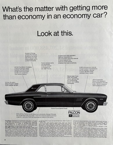 1967 ford falcon original - falcon,