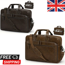 Men Laptop Bag Case Leather