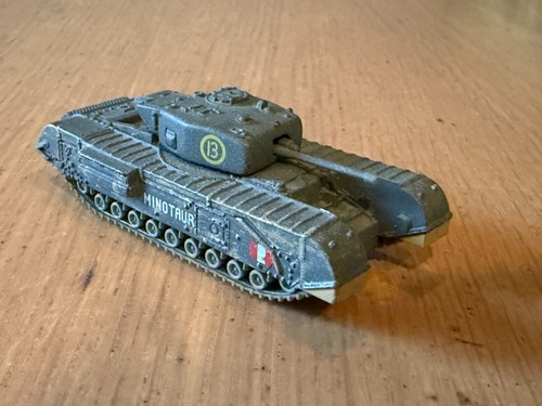 Corgi diecast tank churchill - diecast,