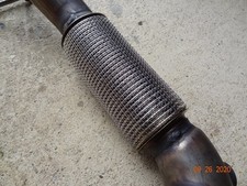 Genuine Mountune Ford Focus RS Mk2 MP350 Large Bore Exhaust Cat Downpipe