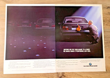BMW 325tds 325 tds E36 1990s - FRAMEABLE COLLECTIBLE ORIGINAL CLASSIC CAR ADVERT