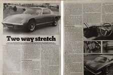 Original CSC 1983 magazine article: LOTUS ELAN PLUS 2S 130