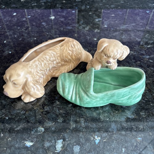 Vintage sylvac beige dog - sylvac, &