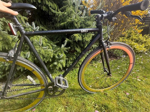 6ku bike black with gold - with,