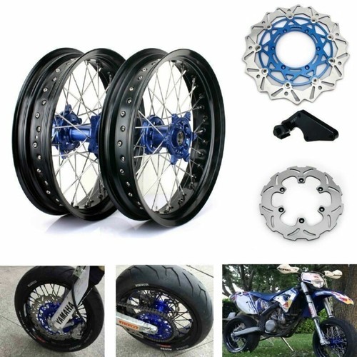 Supermoto spoked wheel - 17",