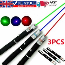 3PCS Single Point Red Laser Pointer Pen Light 650nm Visible Beam Lazer Pet Toys