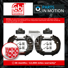 Brake Shoes Set fits PEUGEOT 207 WK 1.6D 06 to 13 424219 Febi Quality Guaranteed