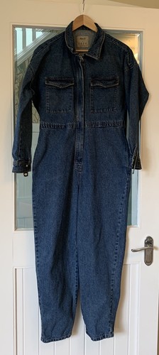 Denim jumpsuit boiler - &,
