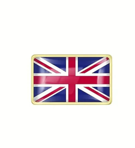 Union jack flag enamel pin - union,