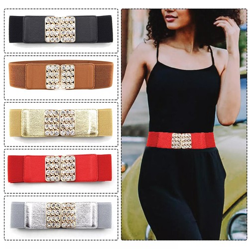 Waist belt women diamante - waist,