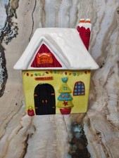 Christmas Biscuit Barrel Jar Santas Grotto