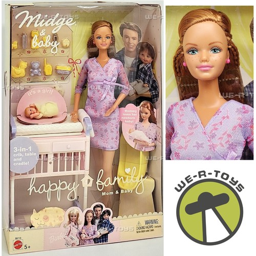 Happy family midge and - midge, baby