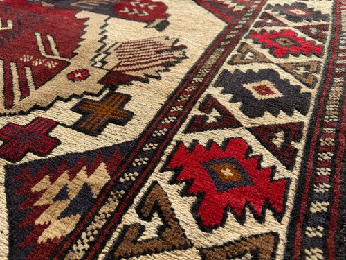 5x7 antique rug handmade - 5x7,