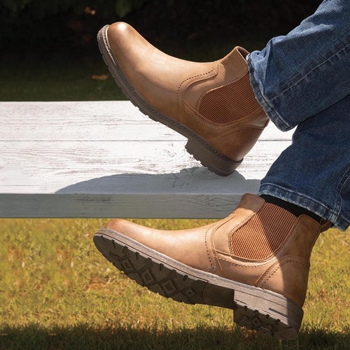 Stone creek mens boots - boots, tan