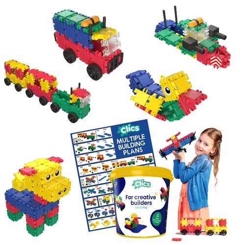 Clics educational 8in1 toy - clics,