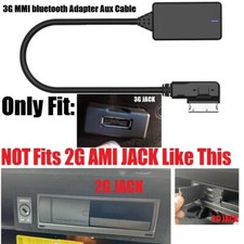 For Audi A3 A4 A5 AMI MDI MMI Bluetooth Music Interface AUX Audio Cable Adapter-