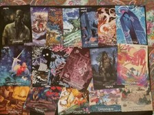 SET COMPLETO CARTE COMUNI MONSTERS - DARIO MOCCIA - PANINI - OTTIME CONDIZIONI