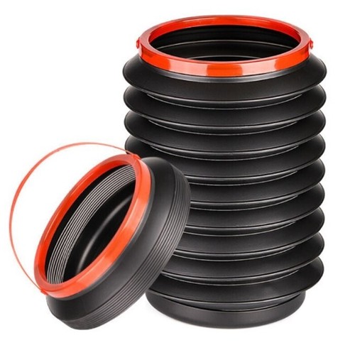 Telescopic car trash bin with - trash,
