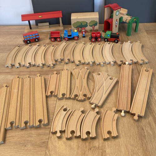Brio wooden train track bundle - brio,