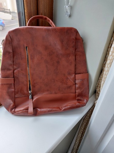 Womens faux leather - leather, satchel