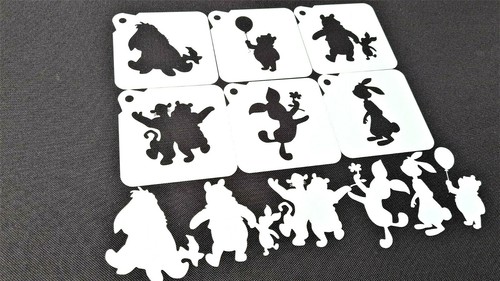 Winnie the pooh set - pooh, 6pcs