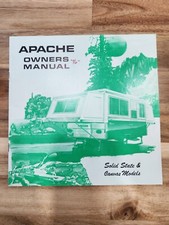 Vintage Apache Camper / Trailer Owners Manual Solid State & Canvas Models
