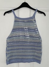 BNWT TOPSHOP BLUE STITCHY KNIT