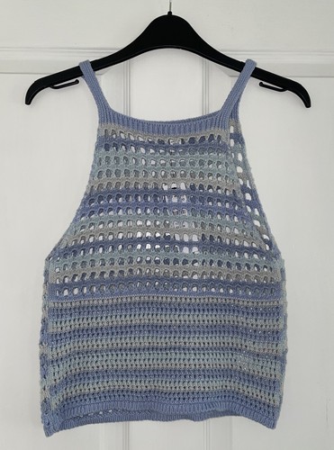 Bnwt topshop blue stitchy - topshop,