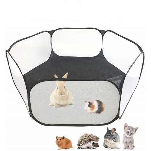 Folding pet cat playpen rabbit - cat,