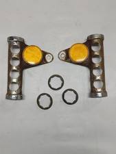1972 Honda SL350 Right / Left Fork Ears Headlight Mounts Brackets  (#2)