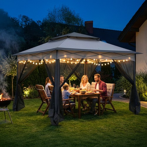 Gazebo 3x3 pop up - 3.3x3.3m,