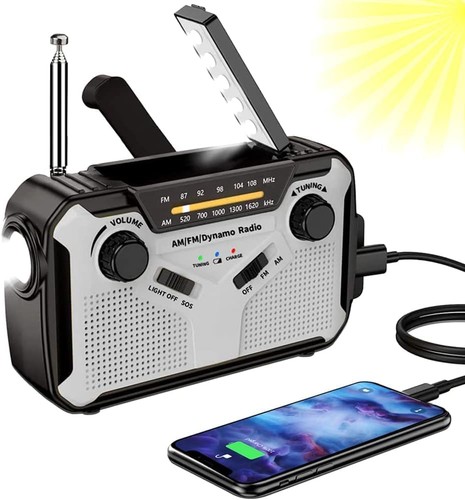 Solar radio fm portable - solar, am/fm