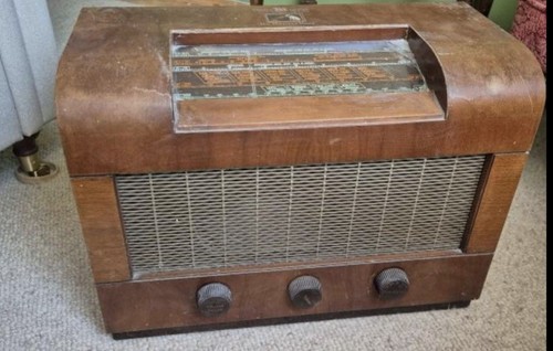 Hmv vintage valve - valve, radio