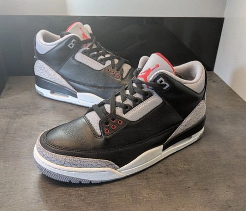 Nike air jordan black cement - 3,