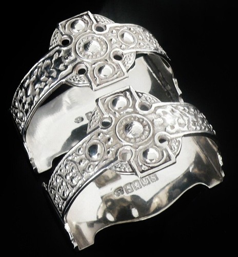 Pair sterling silver - pair,