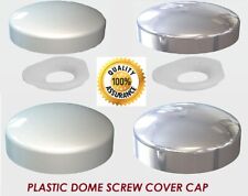 2 PIECE PLASTIC DOME SCREW