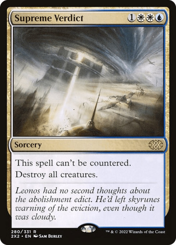 Supreme verdict 2x2 280 - 2x2,